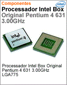 BX80552631 - Processador Box Original Intel Pentium 4 631 3.00GHz LGA775