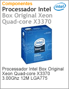 BX80569X3370 - Processador Box Original Intel Xeon Quad-Core X3370 3.00GHz 12M LGA775