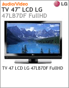 47LB7DF - Televiso 47" LCD LG 47LB7DF Full HD