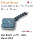 ClickShare LG Wi-Fi One Quick Share (Figura somente ilustrativa, no representa o produto real)