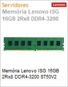 Memria 16GB Lenovo ISG 2Rx8 DDR4-3200 ST50V2  (Figura somente ilustrativa, no representa o produto real)