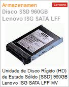 Unidade de Disco Rgido (HD) de Estado Slido [SSD] 960GB Lenovo ISG SATA LFF MV  (Figura somente ilustrativa, no representa o produto real)