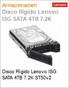 Disco Rgido Lenovo ISG SATA 4TB 7.2K ST50v2  (Figura somente ilustrativa, no representa o produto real)