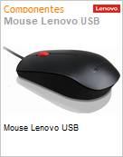 Mouse Lenovo USB (Figura somente ilustrativa, no representa o produto real)