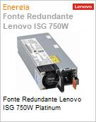 Fonte Redundante Lenovo ISG 750W Platinum (Figura somente ilustrativa, no representa o produto real)