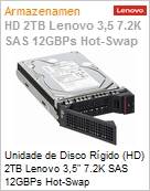 Disco Rgido Lenovo ISG SAS 2TB 12G 7.2k LFF G7  (Figura somente ilustrativa, no representa o produto real)
