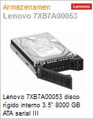 Unidade de Disco Rgido (HD) 8TB Lenovo disco rgido interno 3.5 SATA serial III  (Figura somente ilustrativa, no representa o produto real)