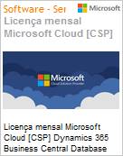 Licena mensal Cloud [CSP NCE] Microsoft Dynamics 365 Business Central Database Capacity for Faculty Academic [Educacional]  (Figura somente ilustrativa, no representa o produto real)