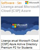 Licena anual Cloud [CSP NCE] Microsoft Azure Active Directory Premium P2 for Students Academic [Educacional]  (Figura somente ilustrativa, no representa o produto real)