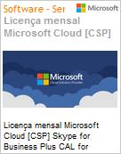 Licena mensal Cloud [CSP NCE] Microsoft Skype for Business Plus CAL for students Academic [Educacional]  (Figura somente ilustrativa, no representa o produto real)