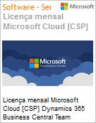 Licena mensal Cloud [CSP NCE] Microsoft Dynamics 365 Business Central Team Member for Faculty Academic [Educacional]  (Figura somente ilustrativa, no representa o produto real)