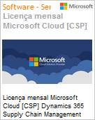 Licena mensal Cloud [CSP NCE] Microsoft Dynamics 365 Supply Chain Management Attach to Qualifying Dynamics 365 Base Offer for Students Academic [Educacional] (Figura somente ilustrativa, no representa o produto real)