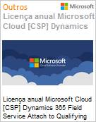 Licena mensal Cloud [CSP NCE] Microsoft Dynamics 365 Field Service Attach to Qualifying Dynamics 365 Base Offer (Nonprofit Staff Pricing)  (Figura somente ilustrativa, no representa o produto real)