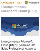 Licena mensal Cloud [CSP NCE] Microsoft Dynamics 365 Sales Professional Attach to Qualifying Dynamics 365 Base Offer for Students Academic [Educacional] (Figura somente ilustrativa, no representa o produto real)