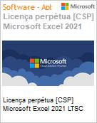 Licena perptua [CSP NCE] Microsoft Excel 2021 LTSC  (Figura somente ilustrativa, no representa o produto real)