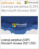 Licena perptua [CSP NCE] Microsoft Access 2021 LTSC  (Figura somente ilustrativa, no representa o produto real)