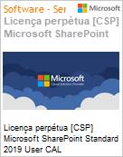 Licena perptua [NCE] Microsoft SharePoint Standard 2019 CAL User  (Figura somente ilustrativa, no representa o produto real)