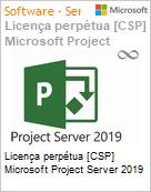 Licena perptua [NCE] Microsoft Project Server 2019  (Figura somente ilustrativa, no representa o produto real)