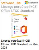Licena perptua [NCE] Microsoft Office LTSC Standard for Mac 2024  (Figura somente ilustrativa, no representa o produto real)