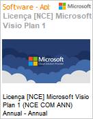 Licena [NCE] Microsoft Visio Plan 1 (NCE COM ANN) Annual - Annual  (Figura somente ilustrativa, no representa o produto real)