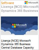 Licena mensal Cloud [CSP NCE] Microsoft Dynamics 365 Business Central Database Capacity Overage (NCE COM MTH) Mensal  (Figura somente ilustrativa, no representa o produto real)