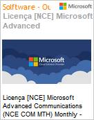 Licena mensal Cloud [CSP NCE] Microsoft Advanced Communications (NCE COM MTH) Mensal  (Figura somente ilustrativa, no representa o produto real)