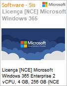 Licena [NCE] Microsoft Windows 365 Enterprise 2 vCPU, 4 GB, 256 GB (NCE COM MTH) Monthly - Annual  (Figura somente ilustrativa, no representa o produto real)
