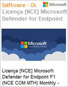 Licença [NCE] Microsoft Defender for Endpoint F1 (NCE COM MTH) Monthly - Annual  (Figura somente ilustrativa, não representa o produto real)