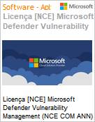 Licena [NCE] Microsoft Defender Vulnerability Management (NCE COM ANN) Annual - Annual  (Figura somente ilustrativa, no representa o produto real)