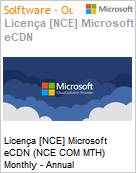 Licena [NCE] Microsoft eCDN (NCE COM MTH) Monthly - Annual  (Figura somente ilustrativa, no representa o produto real)