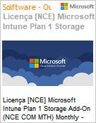 Licena anual Cloud [CSP NCE] Microsoft Intune Storage Add-on (NCE COM MTH) Anual - 12 meses  (Figura somente ilustrativa, no representa o produto real)