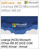 Licena [NCE] Microsoft Office 365 E5 (NCE COM ANN) Annual - Annual  (Figura somente ilustrativa, no representa o produto real)