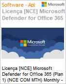 Licena [NCE] Microsoft Defender for Office 365 (Plan 1) (NCE COM MTH) Monthly - Monthly  (Figura somente ilustrativa, no representa o produto real)