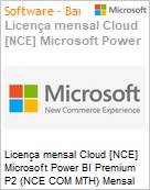 Licena mensal Cloud [CSP NCE] Microsoft Power BI Premium P2 (NCE COM MTH) Mensal  (Figura somente ilustrativa, no representa o produto real)