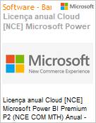 Licena anual Cloud [CSP NCE] Microsoft Power BI Premium P2 (NCE COM MTH) Anual - 12 meses  (Figura somente ilustrativa, no representa o produto real)