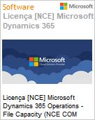 Licena mensal Cloud [CSP NCE] Microsoft Dynamics 365 Operations - File Capacity (NCE COM MTH) Mensal  (Figura somente ilustrativa, no representa o produto real)