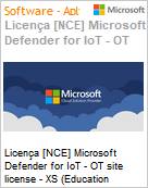 Licena [NCE] Microsoft Defender for IoT - OT site license - XS [Educacional] (Education Student Pricing) (NCE EDU ANN) Annual - Annual  (Figura somente ilustrativa, no representa o produto real)