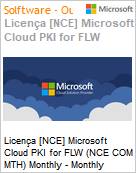 Licença [NCE] Microsoft Cloud PKI for FLW (NCE COM MTH) Monthly - Monthly  (Figura somente ilustrativa, não representa o produto real)