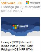 Licença [NCE] Microsoft Intune Plan 2 (Non-Profit Pricing) (NCE NFP MTH) Monthly - Annual  (Figura somente ilustrativa, não representa o produto real)