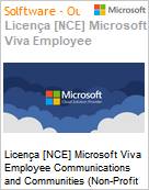 Licena [NCE] Microsoft Viva Employee Communications and Communities (Non-Profit Pricing) (NCE NFP MTH) Monthly - Annual  (Figura somente ilustrativa, no representa o produto real)