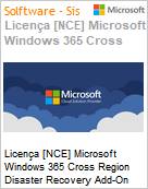 Licena [NCE] Microsoft Windows 365 Cross Region Disaster Recovery Add-On (NCE COM MTH) Monthly - Annual  (Figura somente ilustrativa, no representa o produto real)