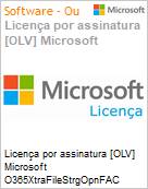 Licena por assinatura [OLV] Microsoft O365XtraFileStrgOpnFAC ShrdSvr SNGL SubsVL OLV NL 1Mth Acdmc [Educacional] AP AddOn Additional Product Non-Specific 1 Month(s) Non-Specific (Figura somente ilustrativa, no representa o produto real)