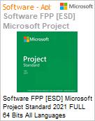 Software FPP [ESD] Microsoft Project Standard 2021 FULL 64 Bits All Languages (Software para Download, Licena perptua)  (Figura somente ilustrativa, no representa o produto real)
