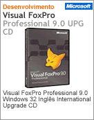 340-01234 - Software FPP Microsoft Visual FoxPro Professional 9.0 Windows 32 Ingls International UPGRADE CD FPP (Full)