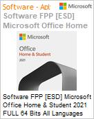 Software FPP [ESD] Microsoft Office Home & Student 2021 FULL 64 Bits All Languages (Software para Download, Licena perptua)  (Figura somente ilustrativa, no representa o produto real)