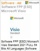 Software FPP [ESD] Microsoft Visio Standard 2021 FULL 64 Bits All Languages (Software para Download, Licena perptua)  (Figura somente ilustrativa, no representa o produto real)