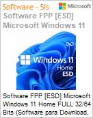 Software FPP [ESD] Microsoft Windows 11 Home FULL 32/64 Bits (Software para Download, Licena perptua, Permite downgrade gratuito para Windows 10 Home KW9-00265) (Figura somente ilustrativa, no representa o produto real)