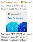 Software FPP [ESD] Microsoft 365 Apps para Pequenos e Mdios Negcios (antigo Office Business) 32/64 Bits para 5 Usurios com 5TB OneDrive no total (Download, Assinatura Anual) (Figura somente ilustrativa, no representa o produto real)
