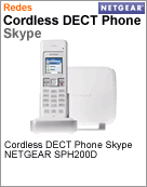SPH200D - Cordless DECT Phone Skype NETGEAR SPH200D