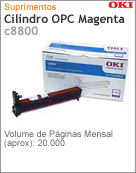 43449026 - Cilindro OPC Magenta c8800